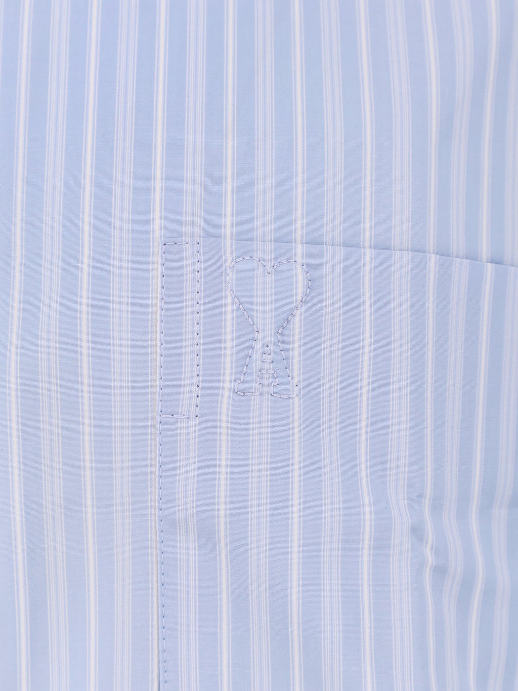 Ami Paris Striped Cotton Shirt