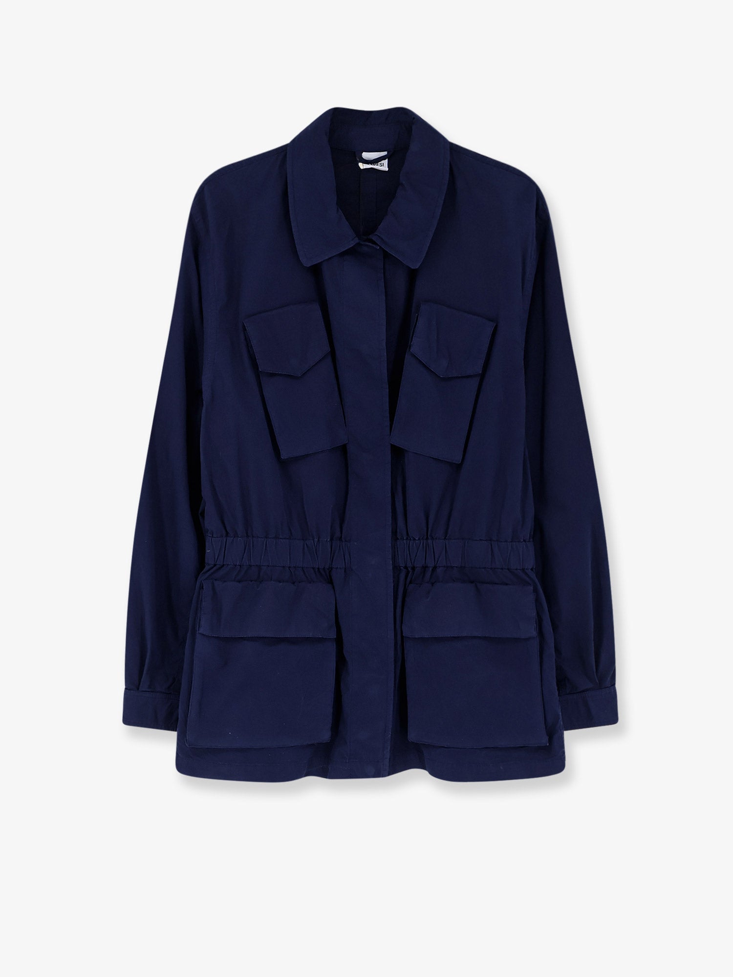 Aspesi Cotton Jacket With Lived Effect
