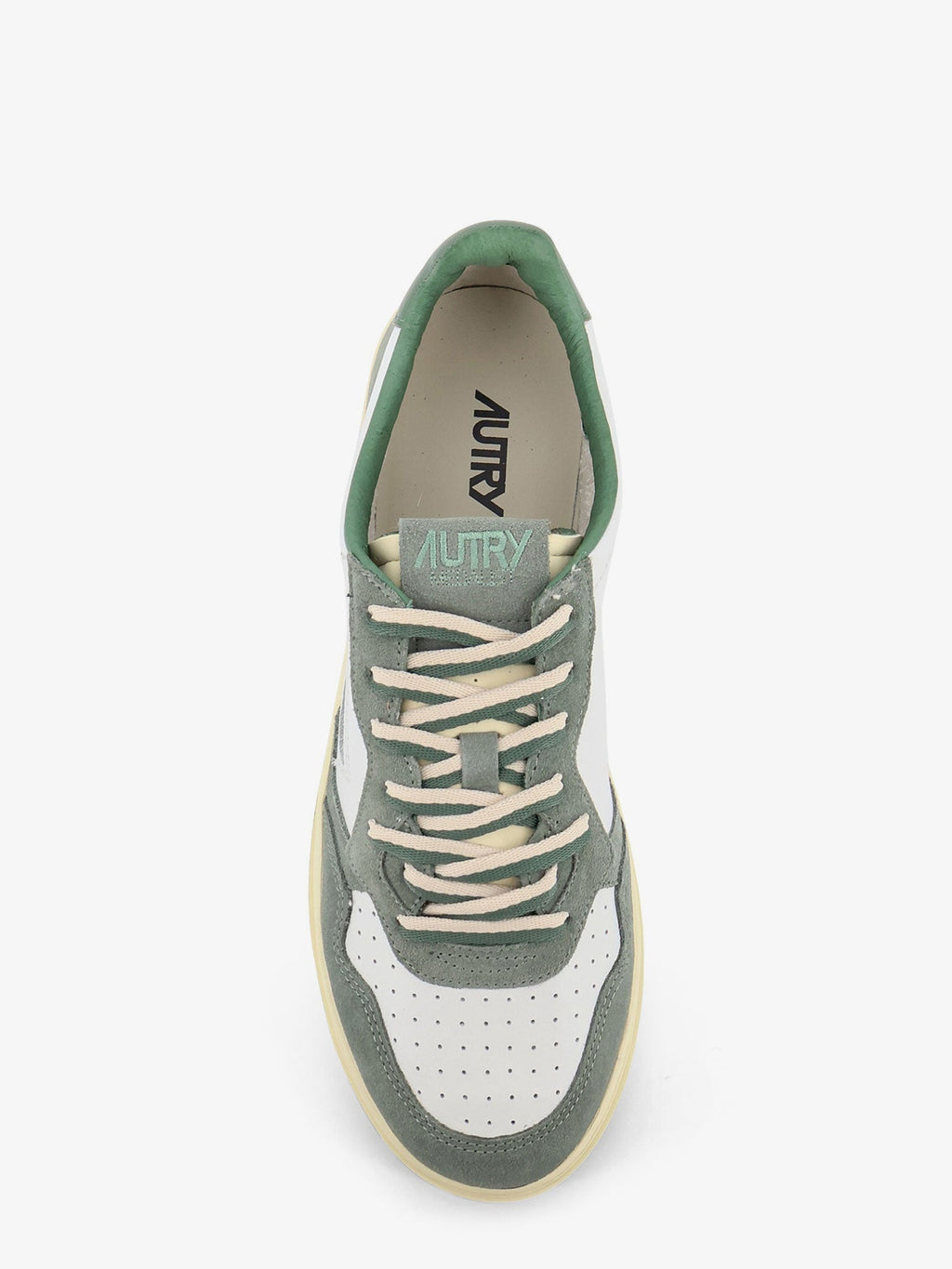 Autry Medalist Low Leather And Suede Sneakers