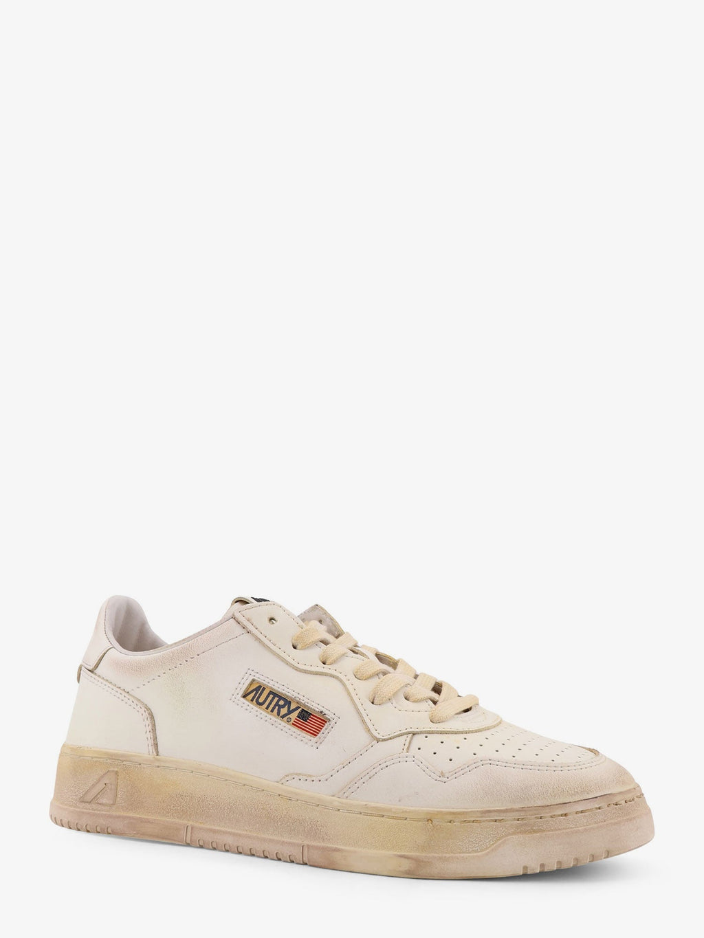 Autry Super Vintage Low-Top Leather Sneakers