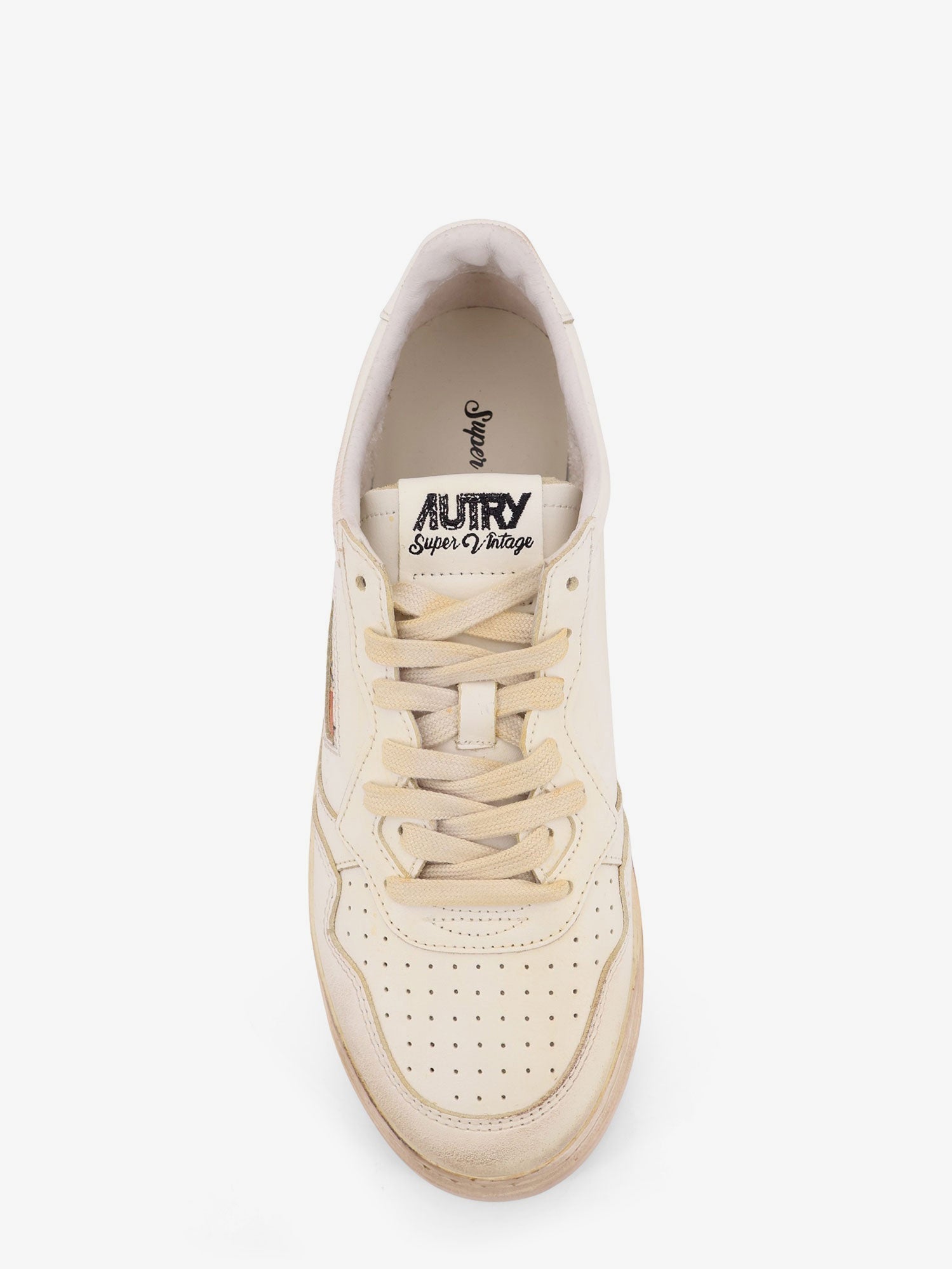 Autry Super Vintage Low-Top Leather Sneakers