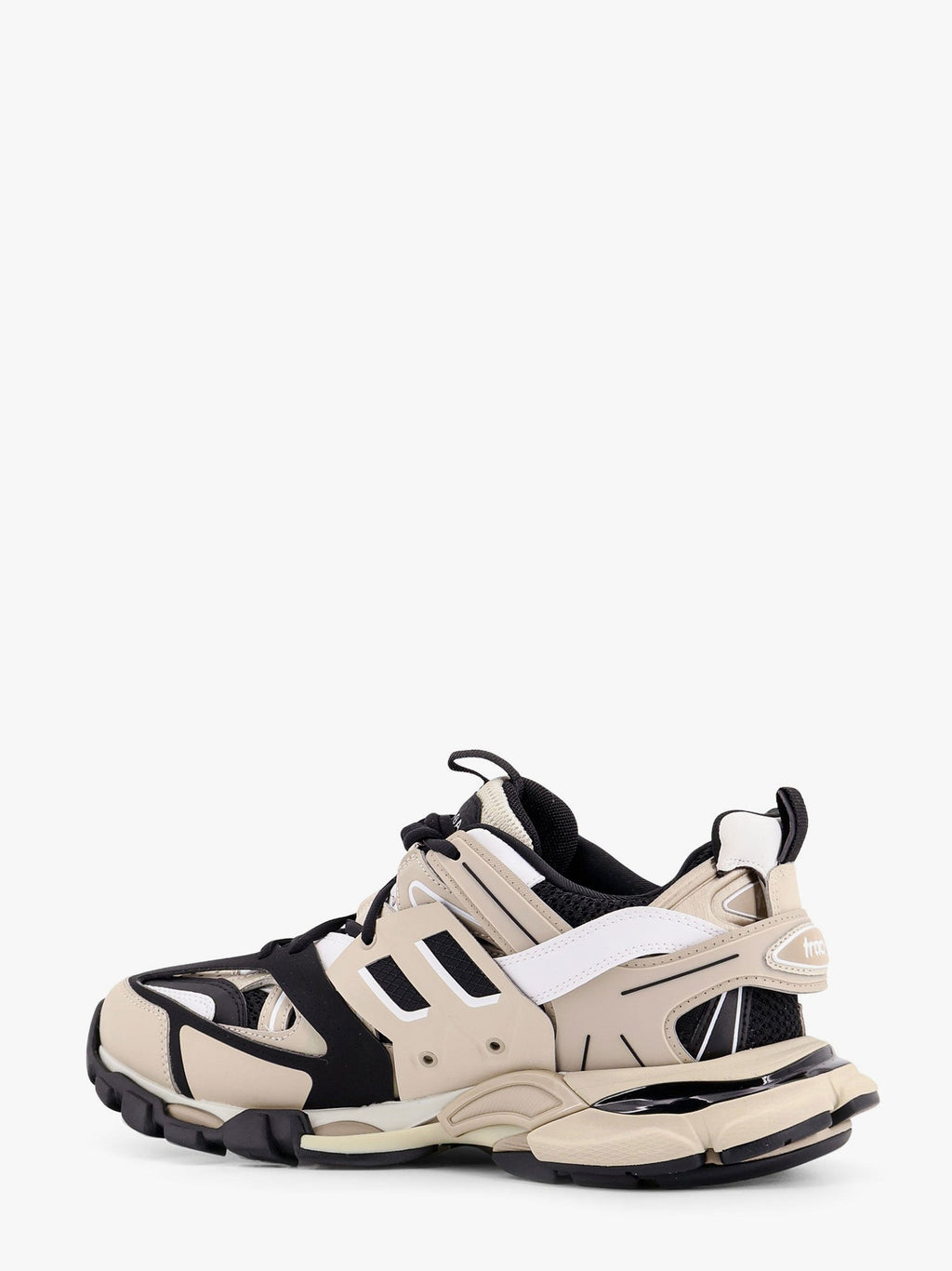 Balenciaga Mesh And Rubber Track Sneakers