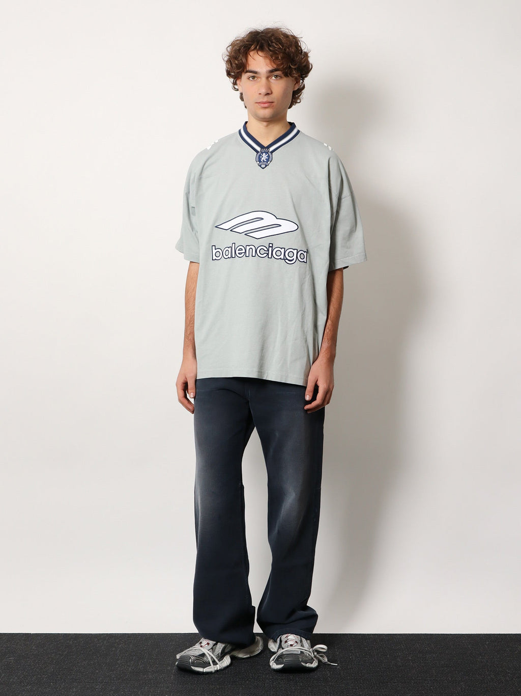 Balenciaga 3B Football Jersey T-Shirt