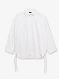 Balenciaga Lace-Up Cotton Shirt