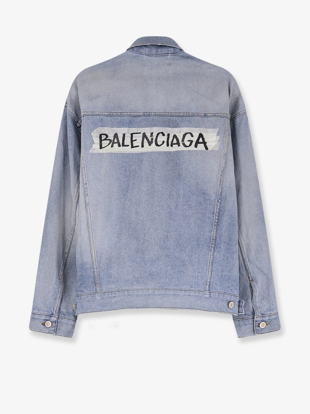 Balenciaga Washed Out Denim Jacket