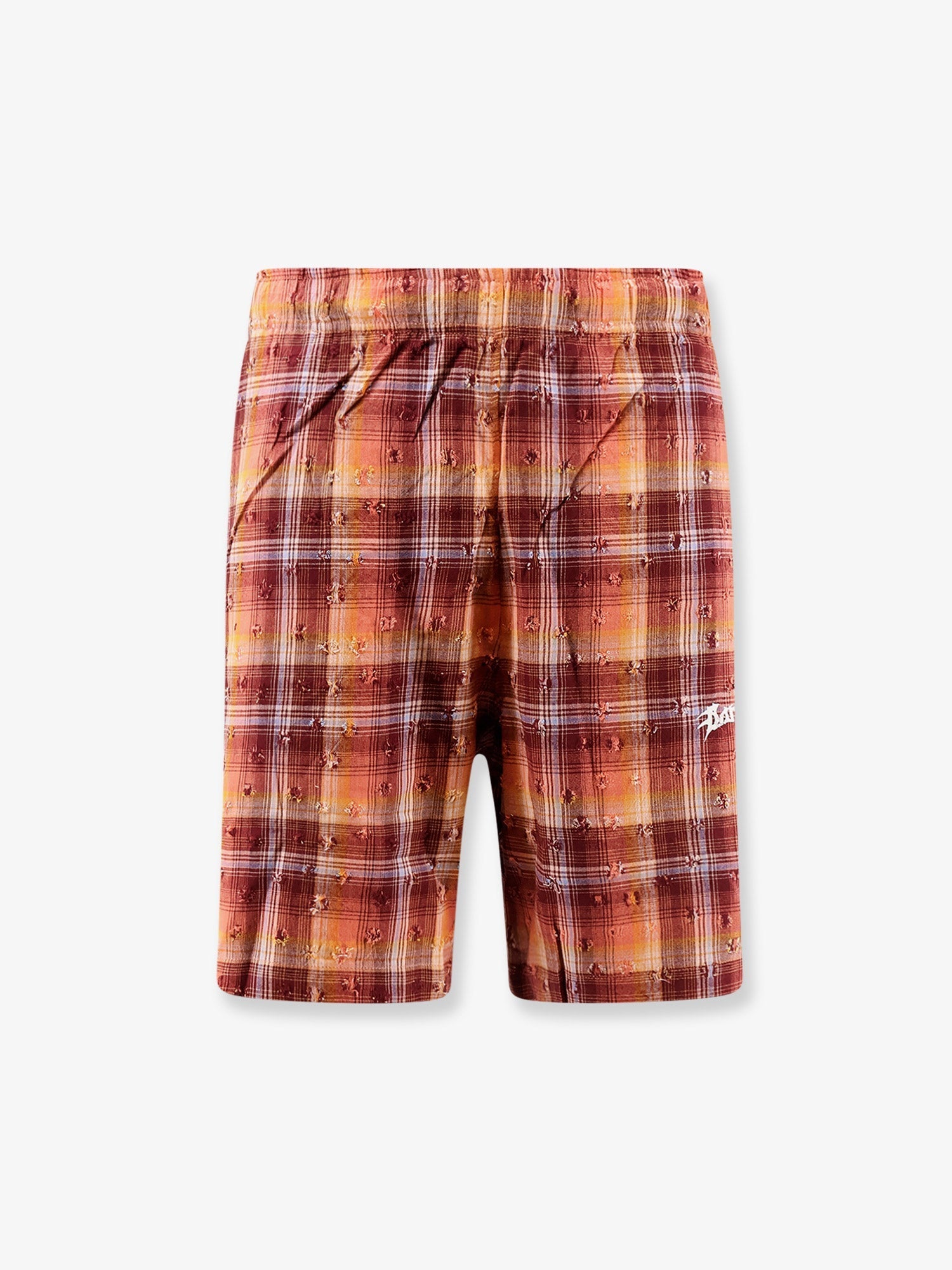 Barrow Viscose And Cotton Blend Bermuda Shorts