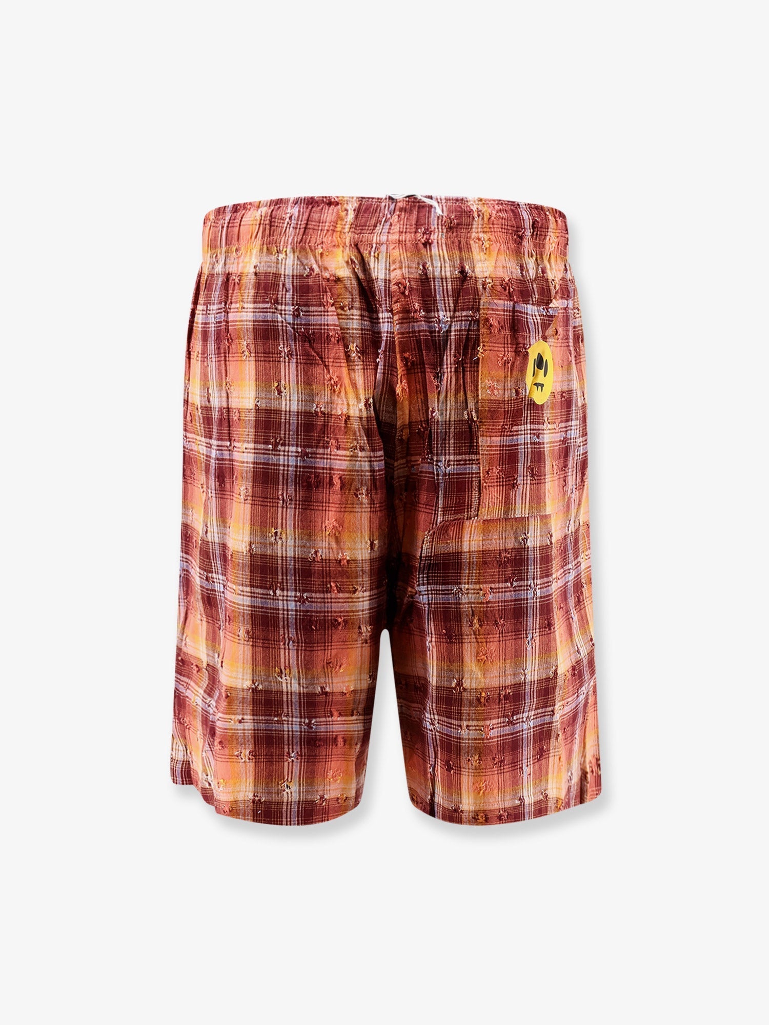 Barrow Viscose And Cotton Blend Bermuda Shorts