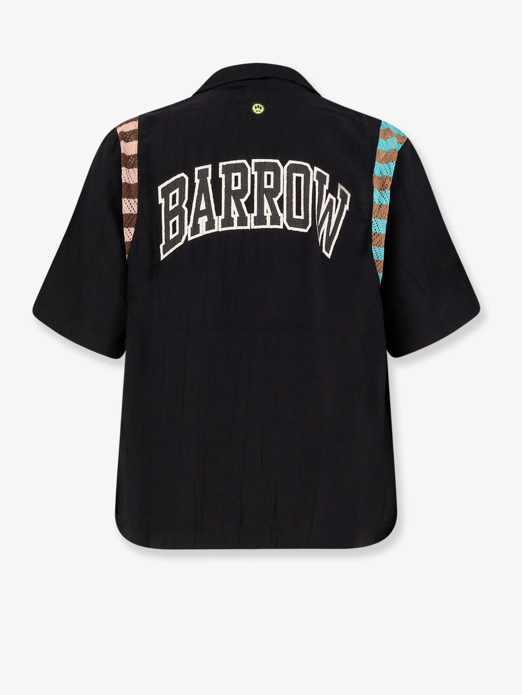 Barrow Viscose Blend Shirt With Forntal Logo Print