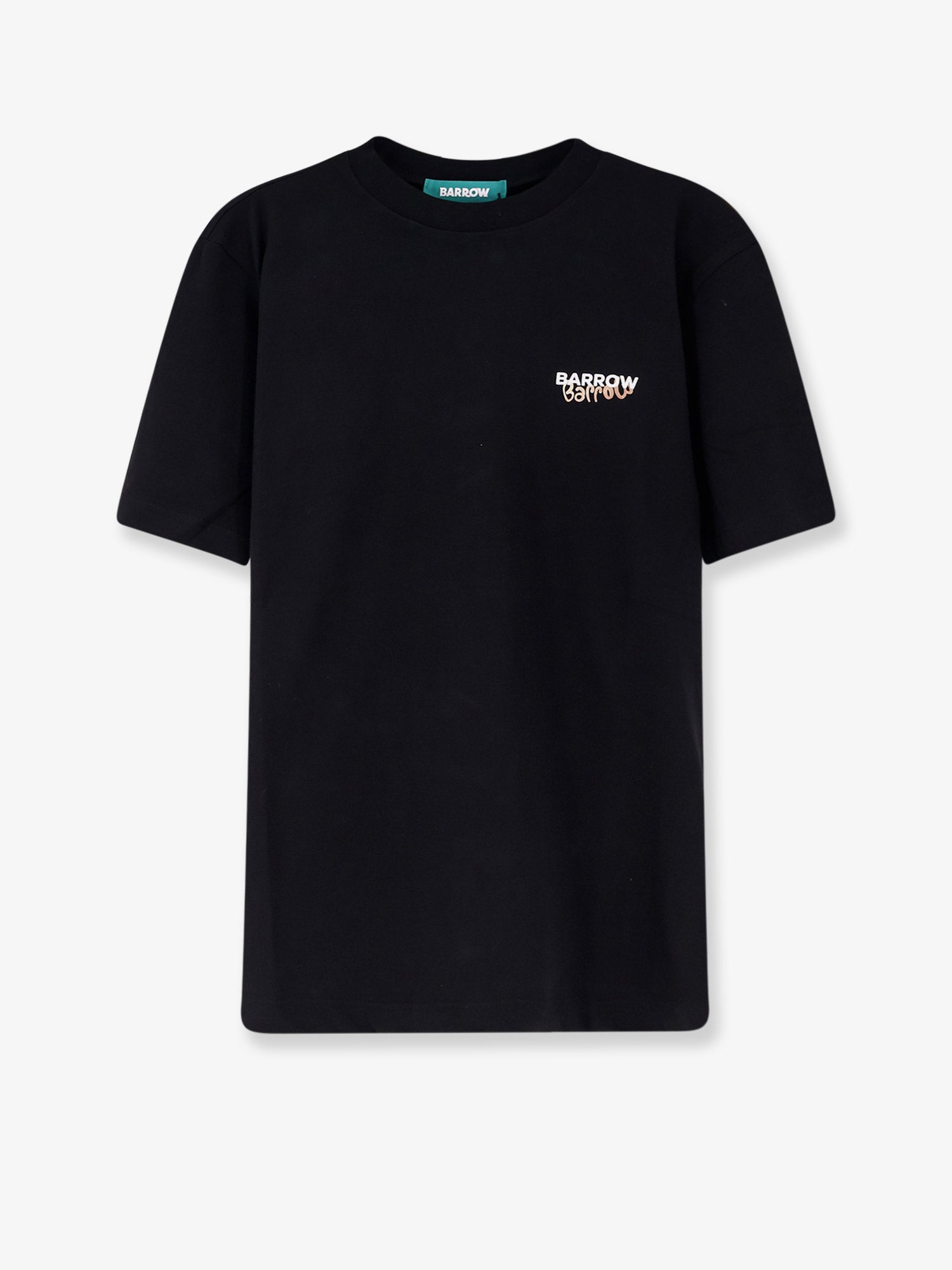 Barrow Cotton T-Shirt With Frontal Logo Print