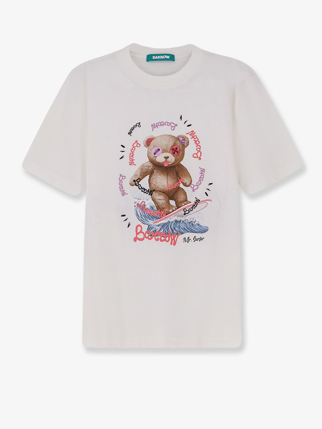 Barrow Cotton T-Shirt With Frontal Print