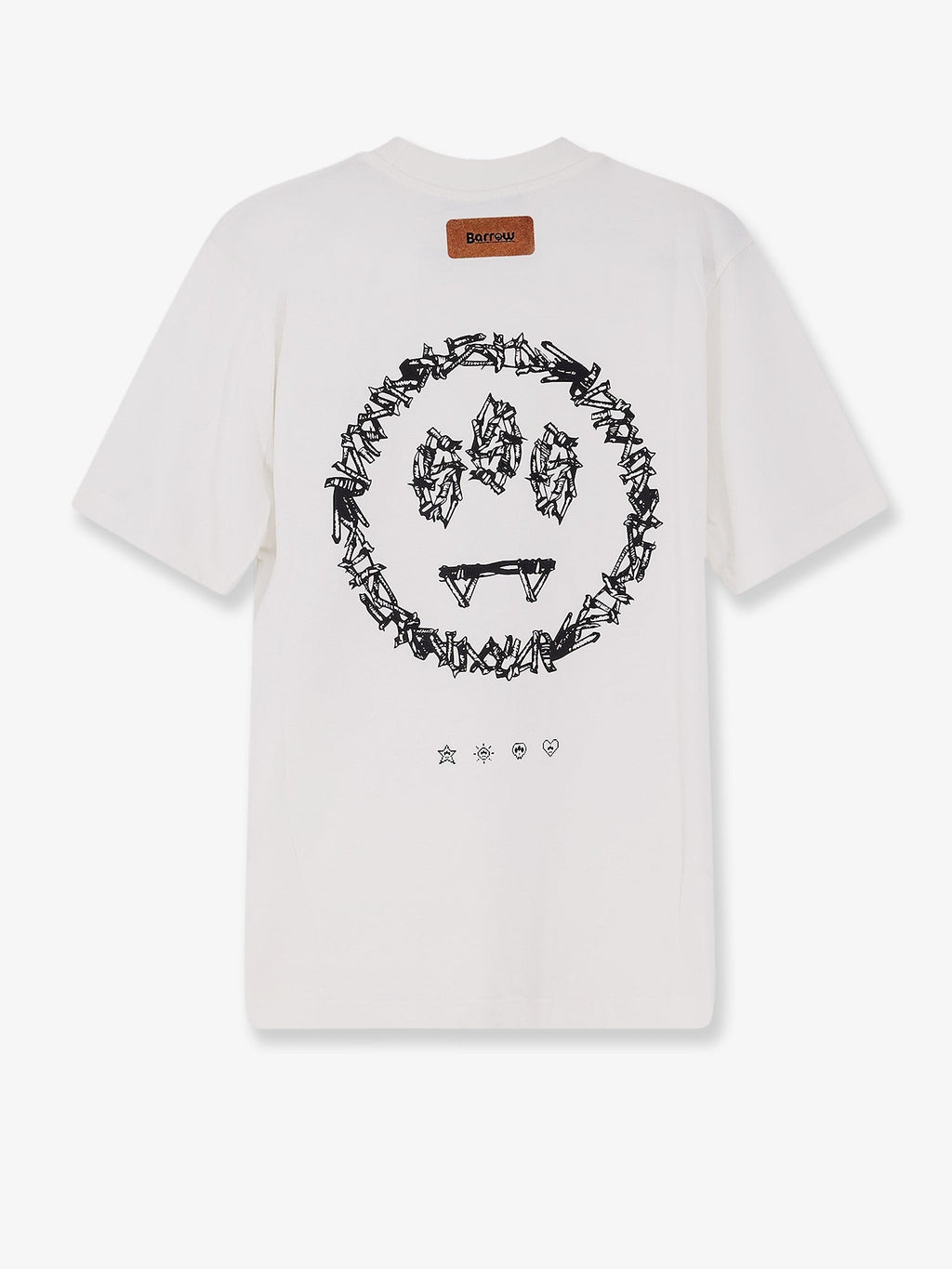 Barrow Cotton T-Shirt With Frontal Logo