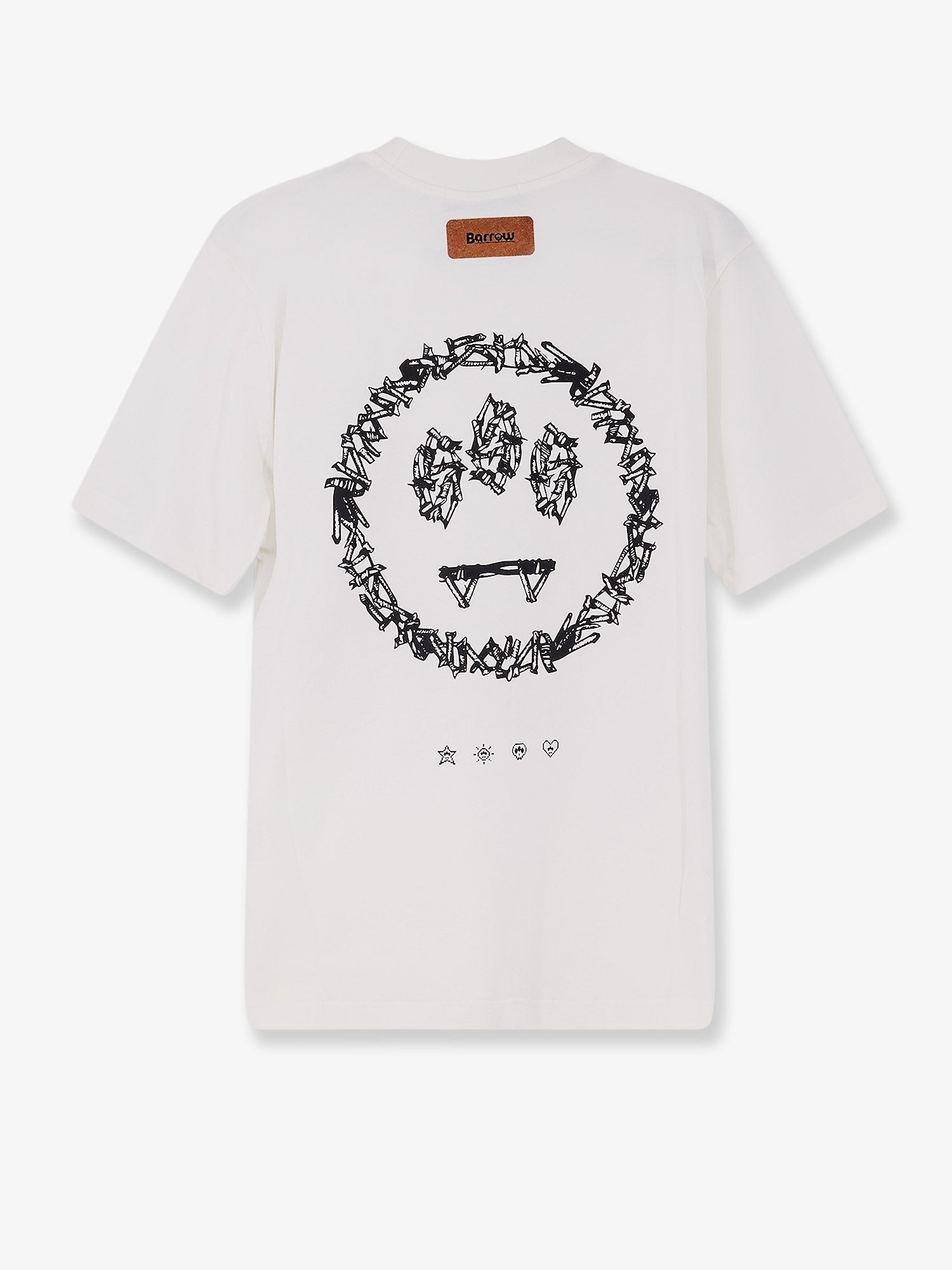 Barrow Cotton T-Shirt With Frontal Logo