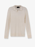 Boss Silk Sweater With Processing All-Over