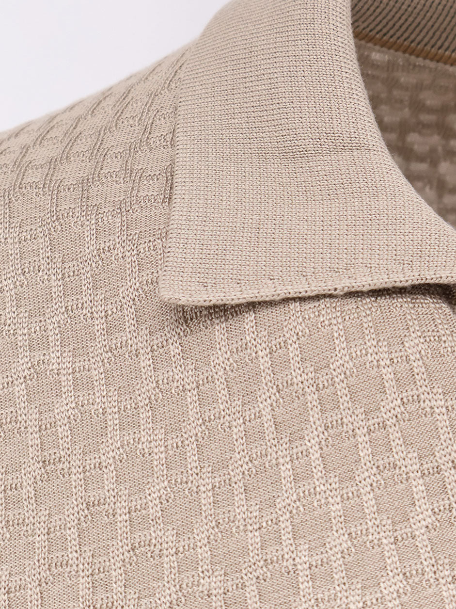 Boss Silk Sweater With All-Over Processing