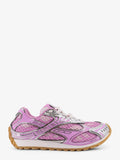 Bottega Veneta Orbit Mesh And Leather Sneakers