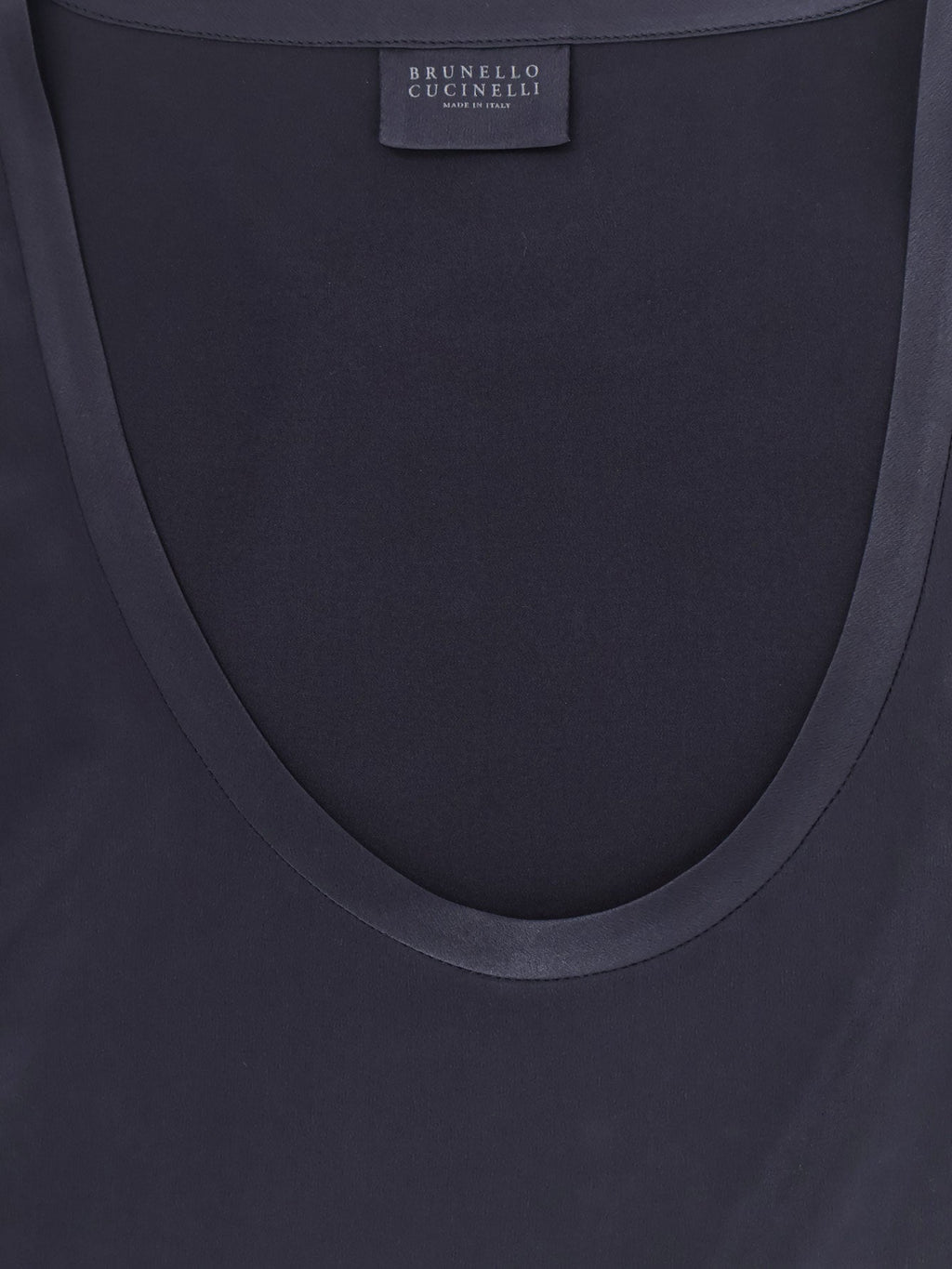 Brunello Cucinelli Stretch Silk Tank Top