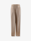 Brunello Cucinelli Stretch Silk Trousers