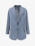 Brunello Cucinelli Deconstructed Cotton Blazer