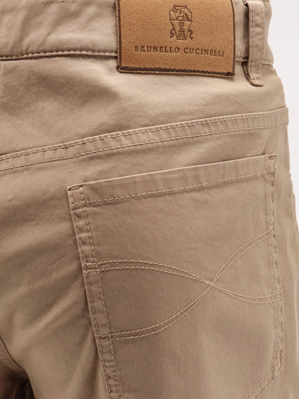 Brunello Cucinelli Stretch Cotton Trousers