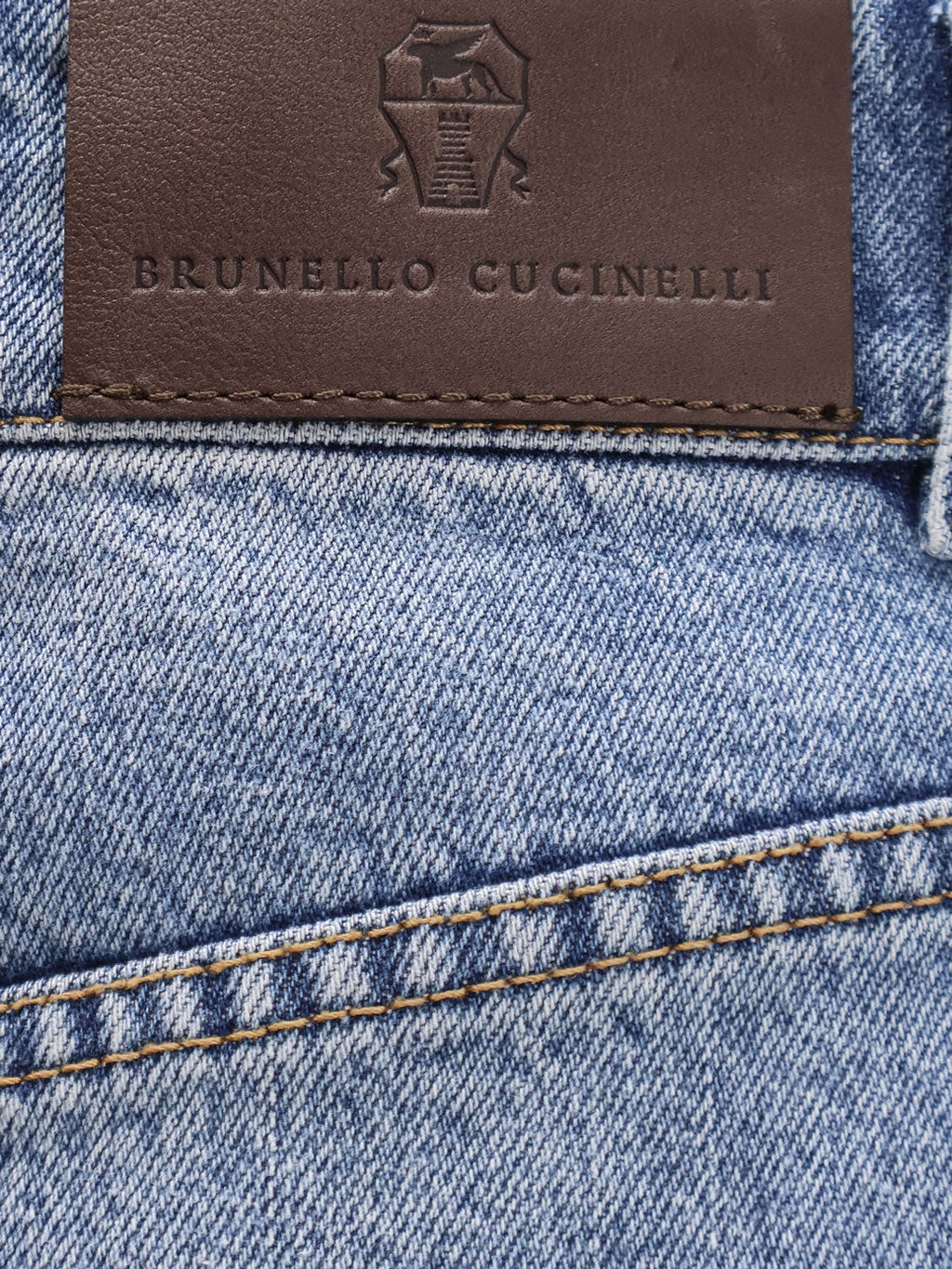Brunello Cucinelli Denim Blue Jeans