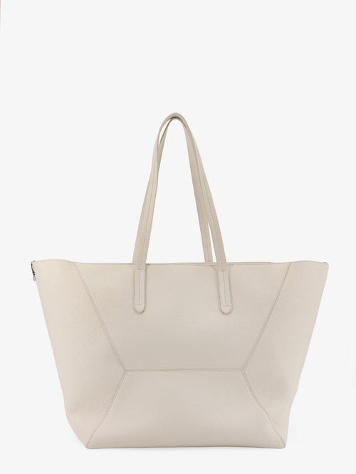 Brunello Cucinelli Bc Duo Hammered Leather Crossbody Bag