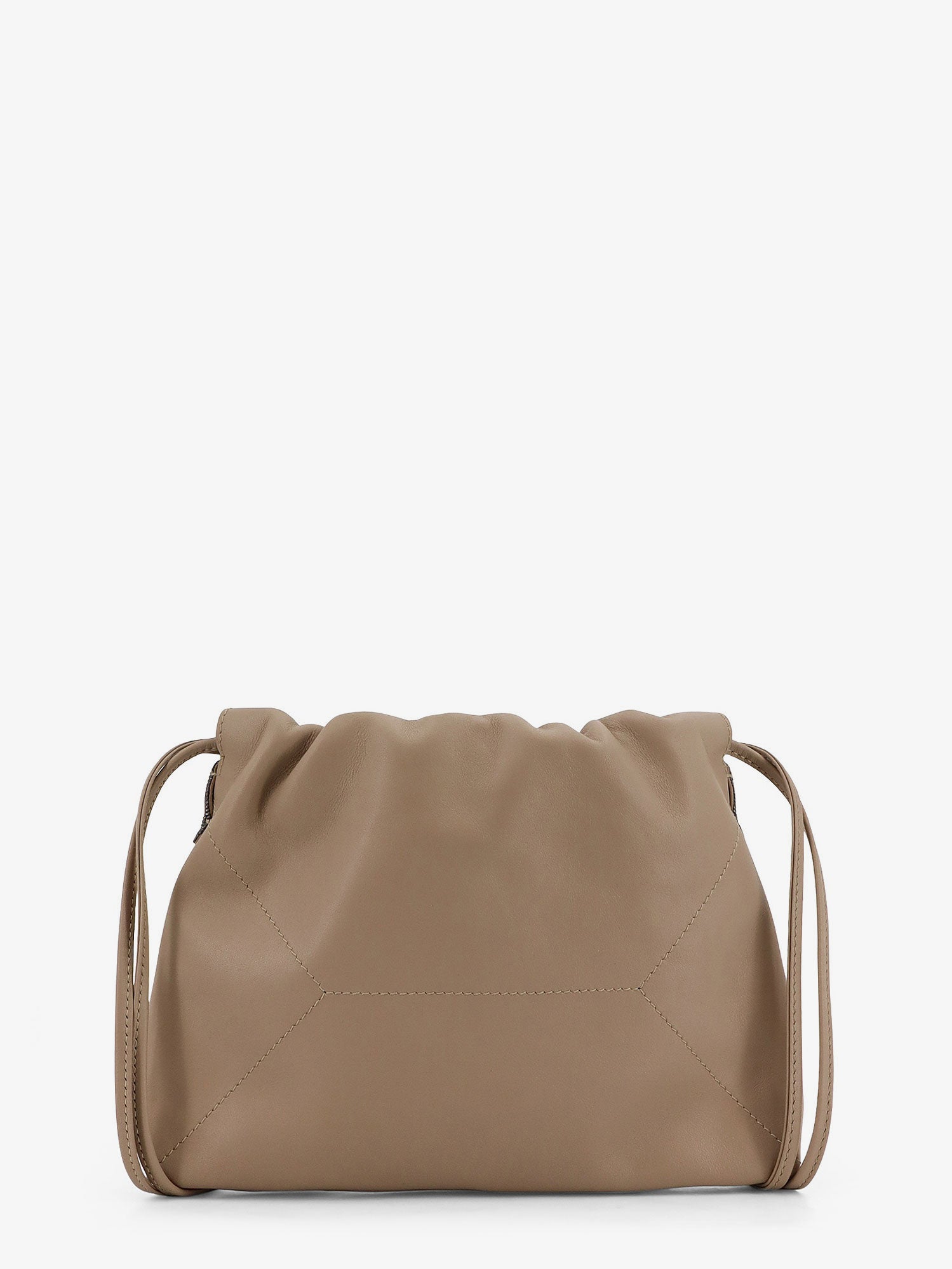 Brunello Cucinelli Bc Duo Leather Shoulder Bag
