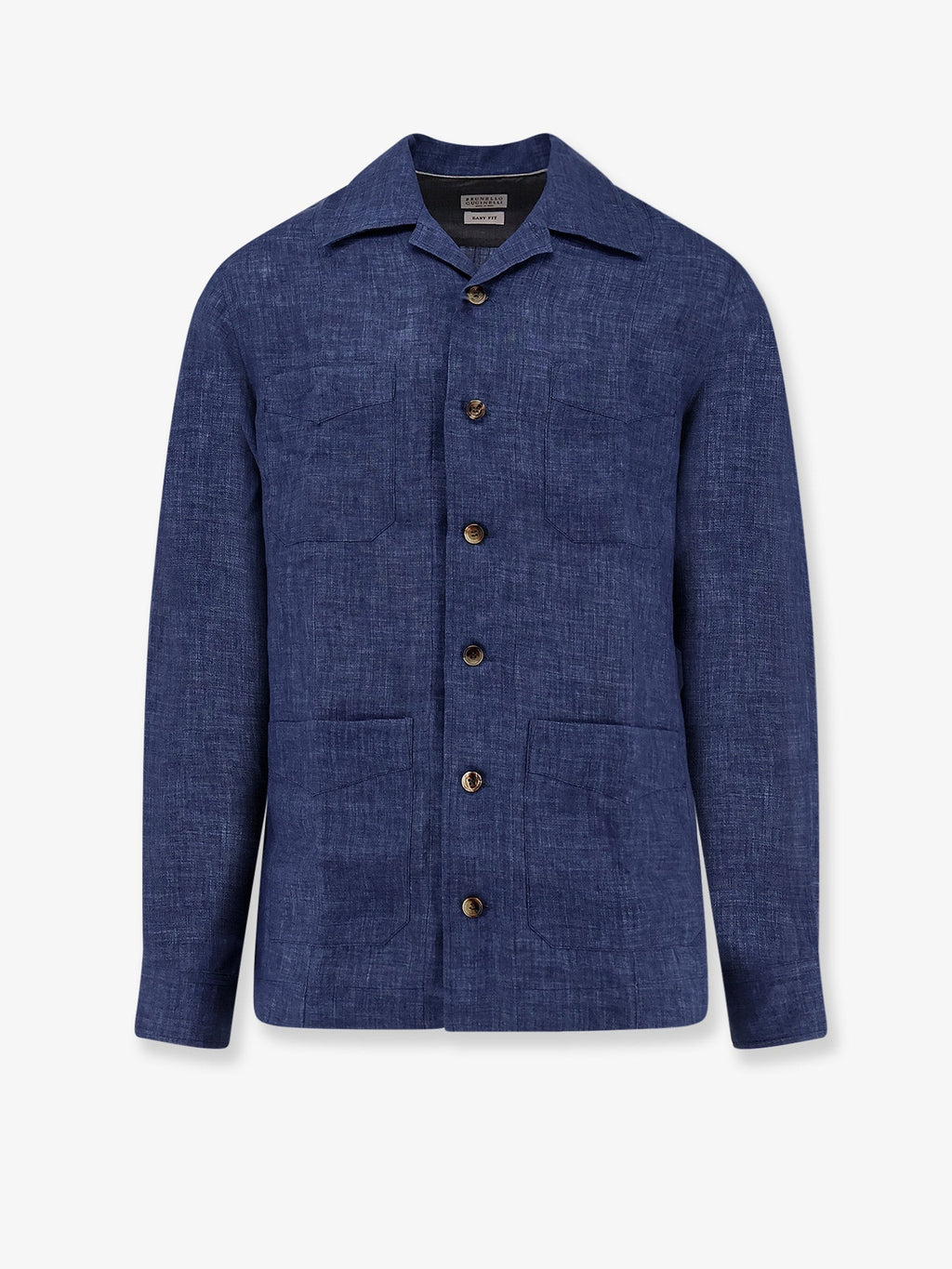 Brunello Cucinelli Easy Fit Linen Shirt