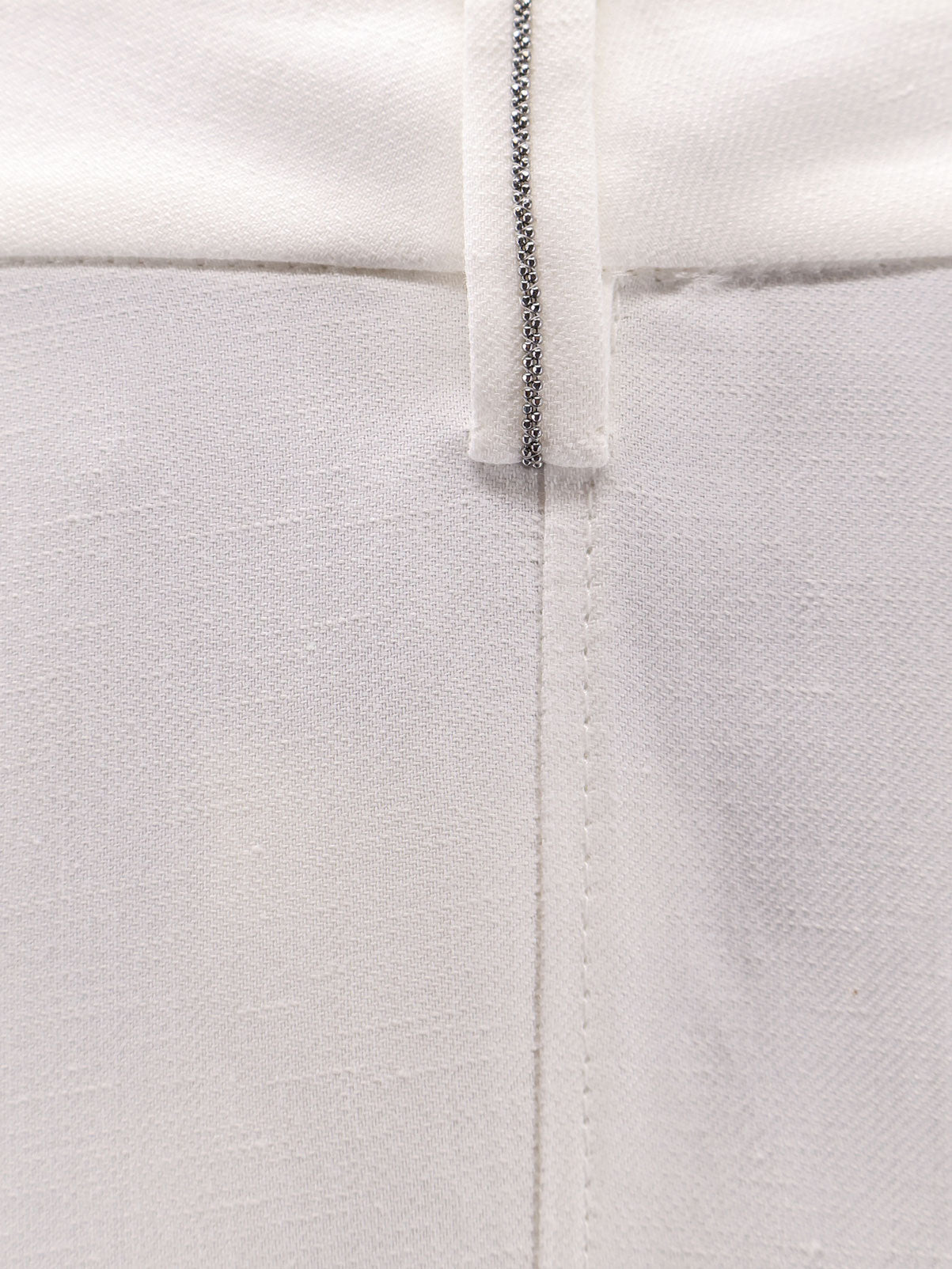 Brunello Cucinelli Viscose And Linen Skirt