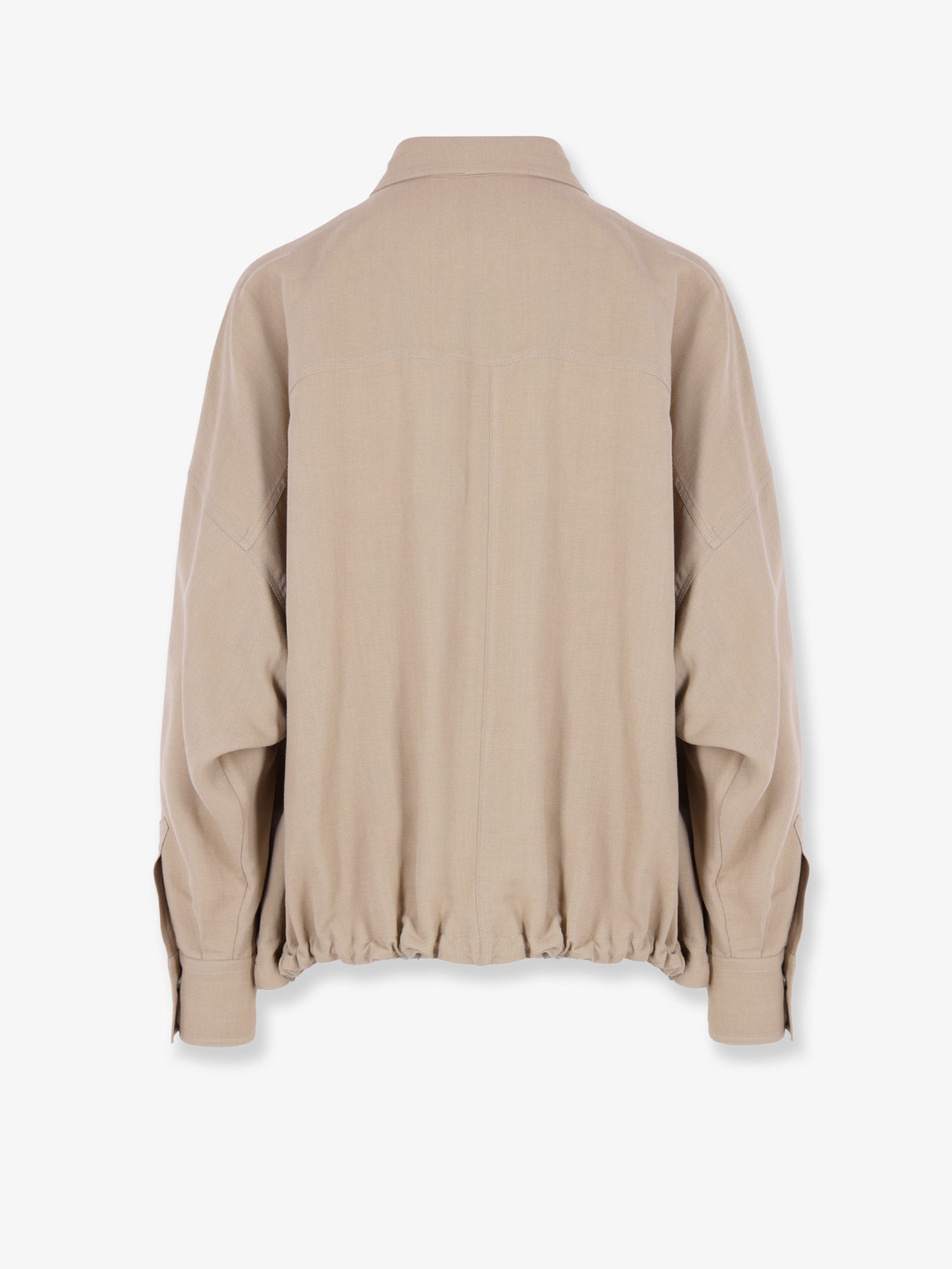 Brunello Cucinelli Viscose And Linen Shirt