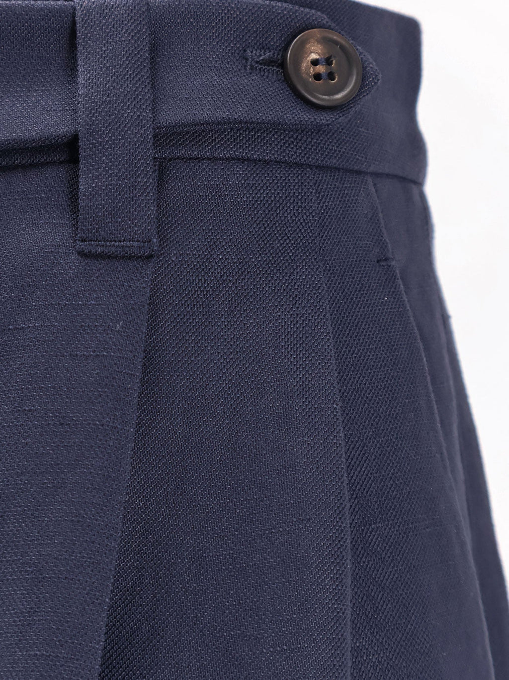 Brunello Cucinelli Viscose And Linen Bermuda Shorts
