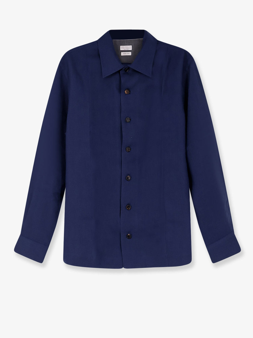 Brunello Cucinelli Easy Fit Linen Shirt