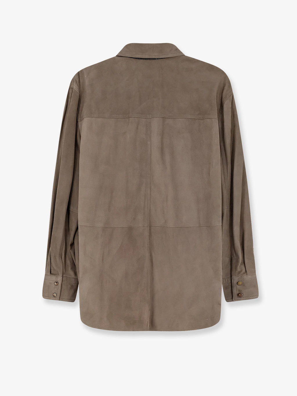 Brunello Cucinelli Suede Shirt