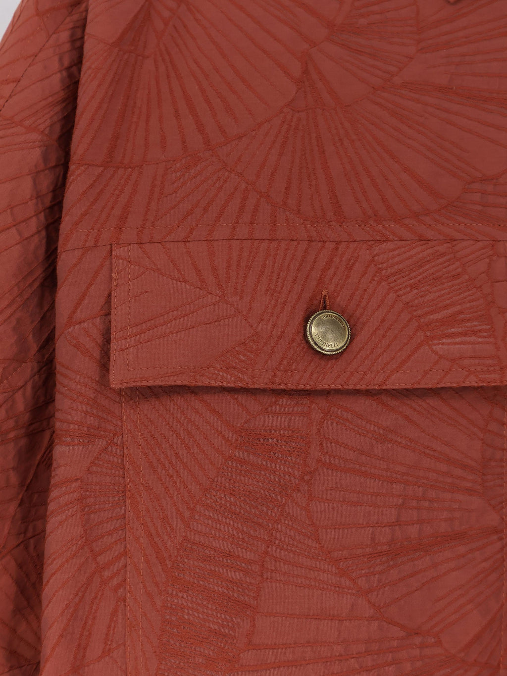 Brunello Cucinelli Cotton Blend Shirt With Embroidery