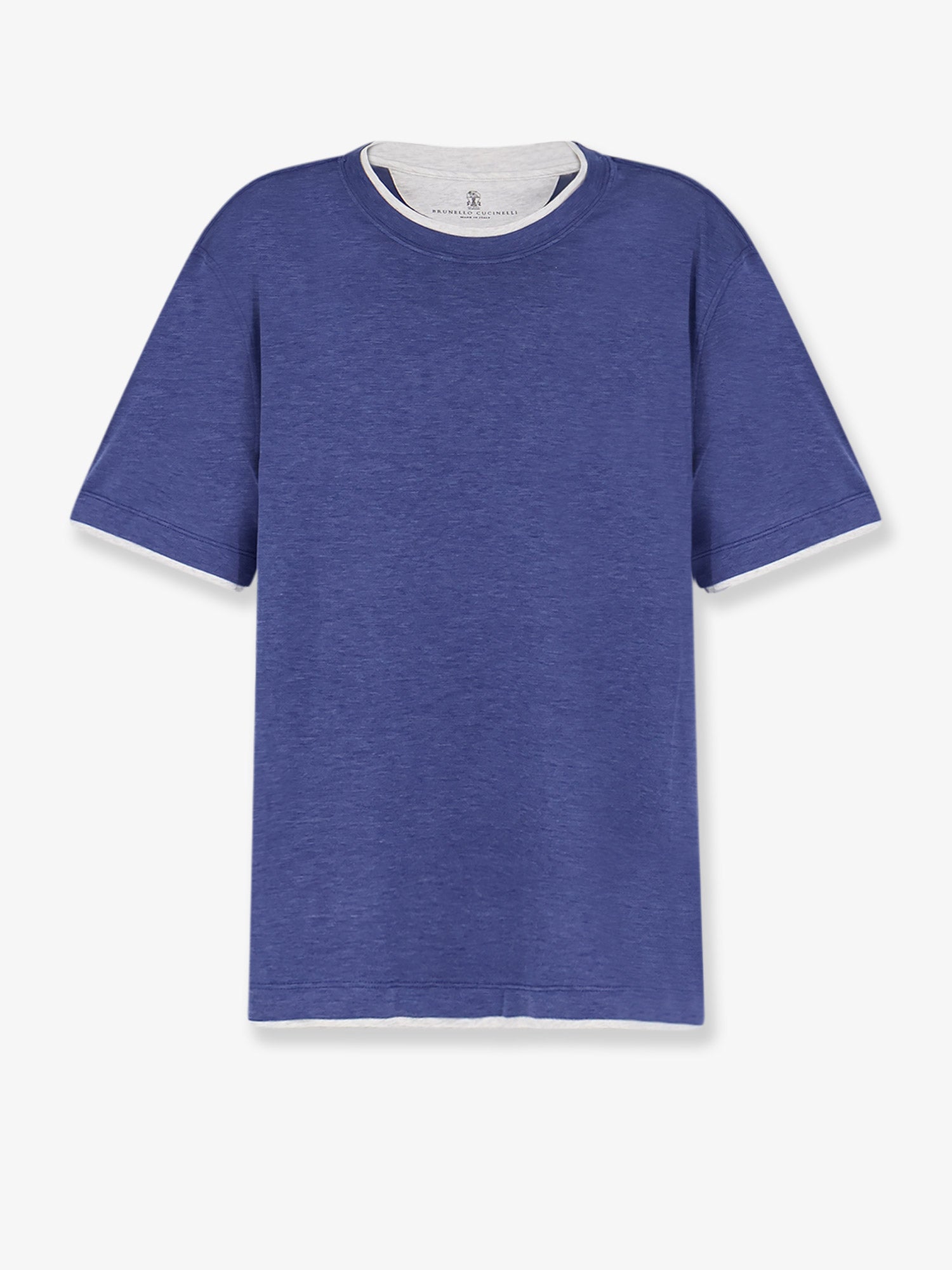 Brunello Cucinelli Silk And Cotton Blend T-Shirt