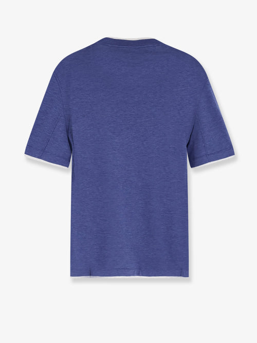 Brunello Cucinelli Silk And Cotton Blend T-Shirt