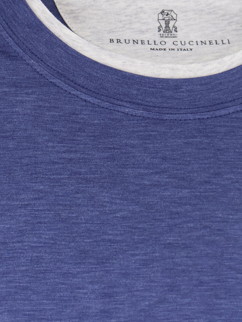 Brunello Cucinelli Silk And Cotton Blend T-Shirt