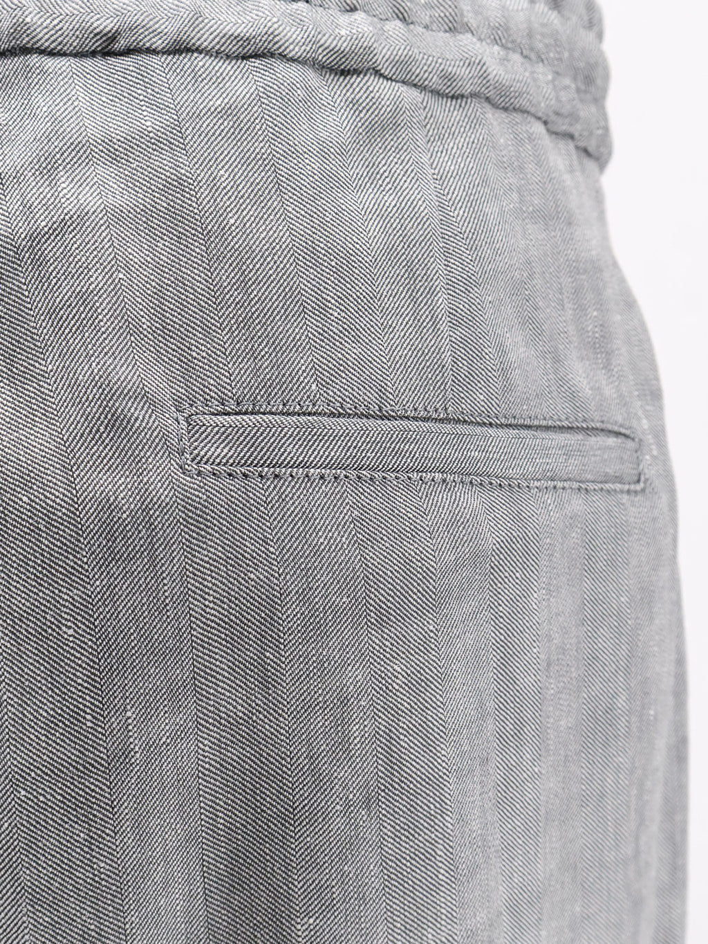 Brunello Cucinelli Linen And Virgin Wool Trousers