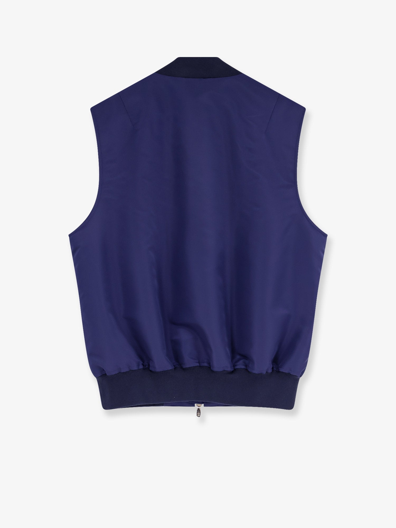 Brunello Cucinelli Water-Repellent Nylon Sleeveless Jacket