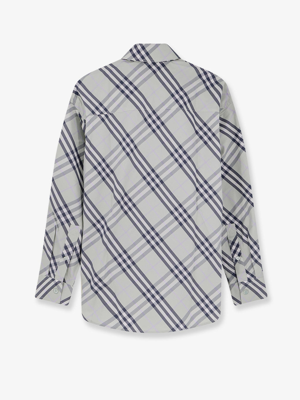 Burberry Emma Cotton Shirt With Check Pattern