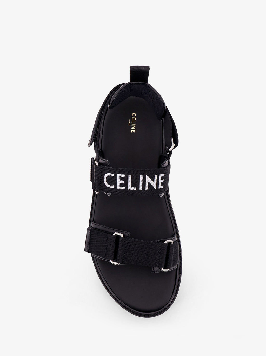 Celine Sandali In Tela Jacquard Celine