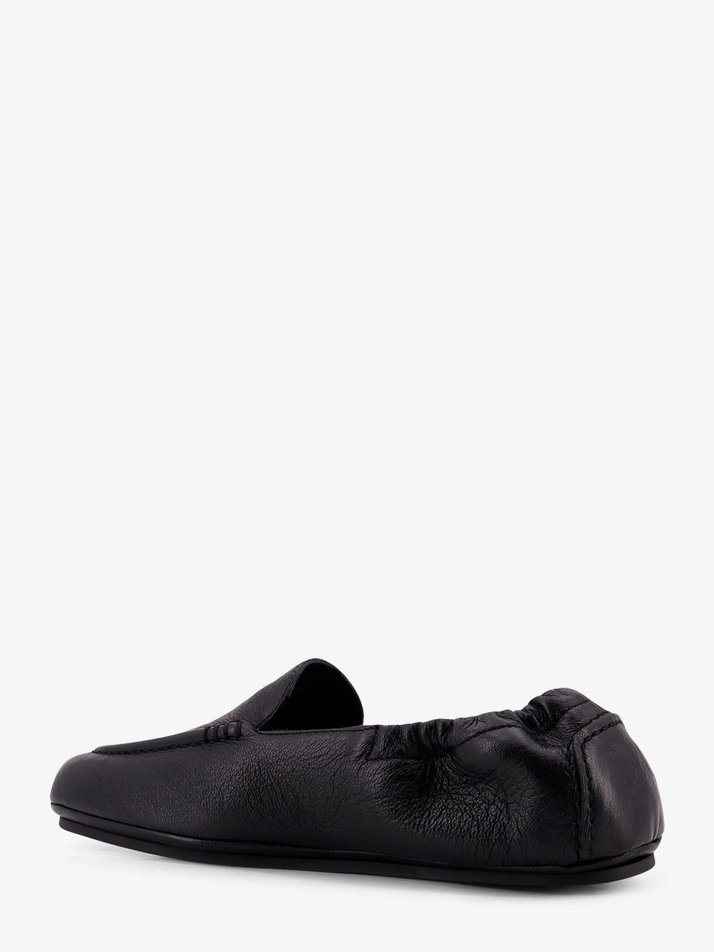 Celine Adam Leather Slip-On Loafers