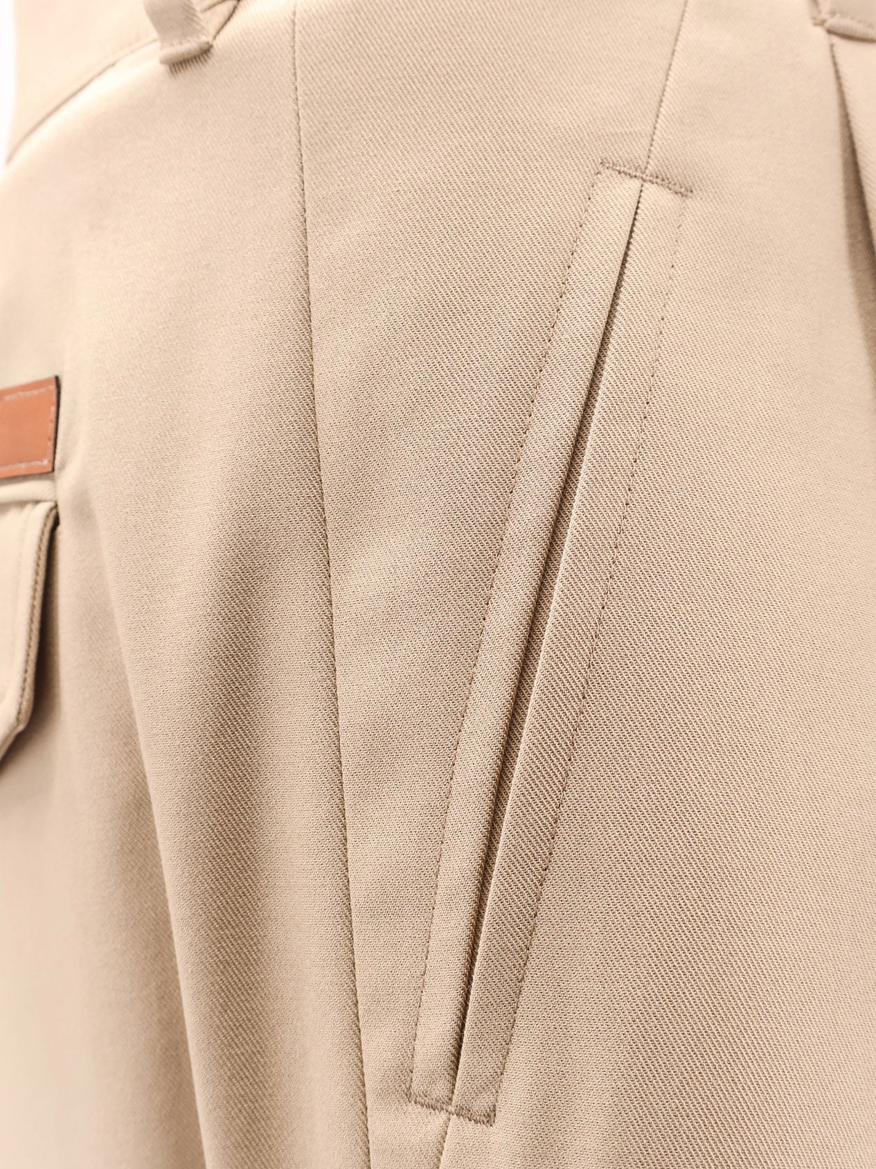 Celine Cotton Trousers