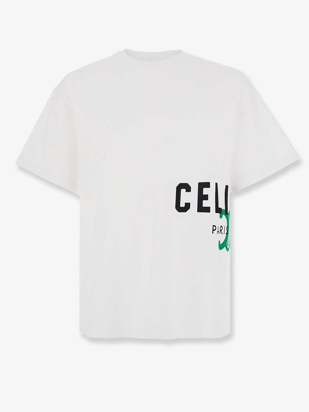 Celine Relaxed Fit Cotton T-Shirt
