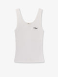 Chloe' Ribbed Cotton Tank Top