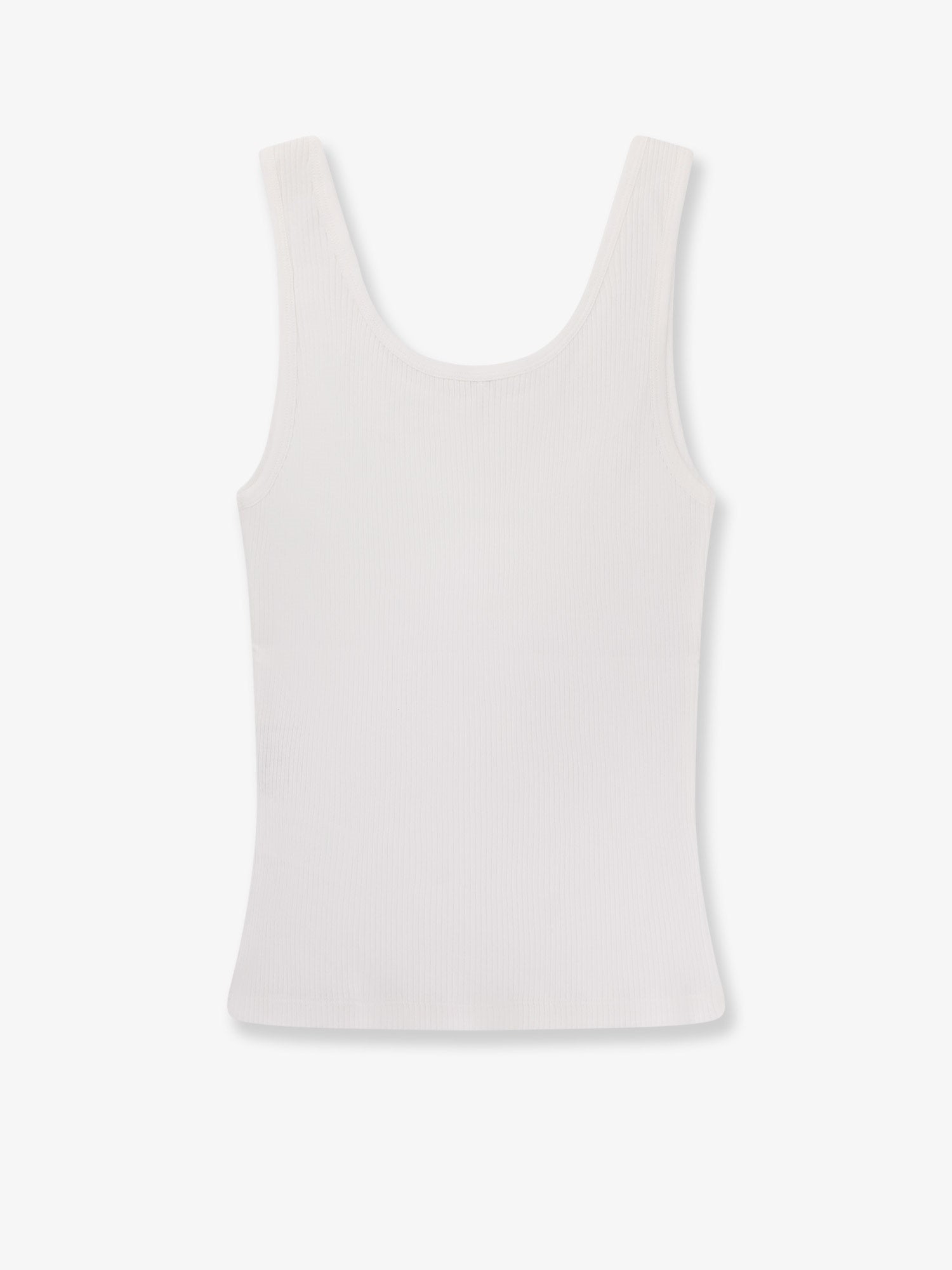 Chloe' Ribbed Cotton Tank Top