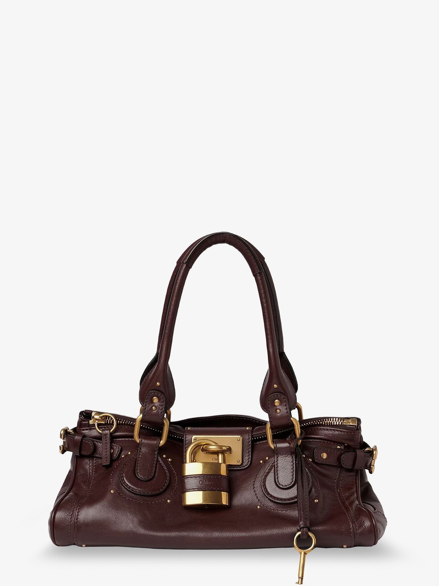 Chloe' Paddington Leather Shoulder Bag