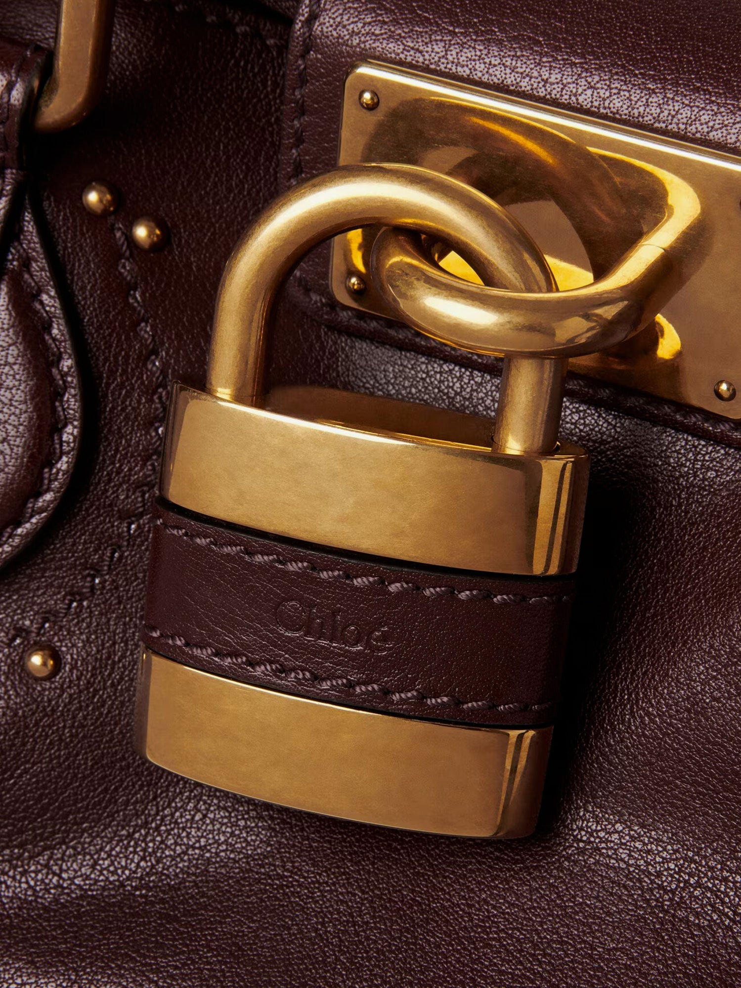 Chloe' Paddington Leather Shoulder Bag