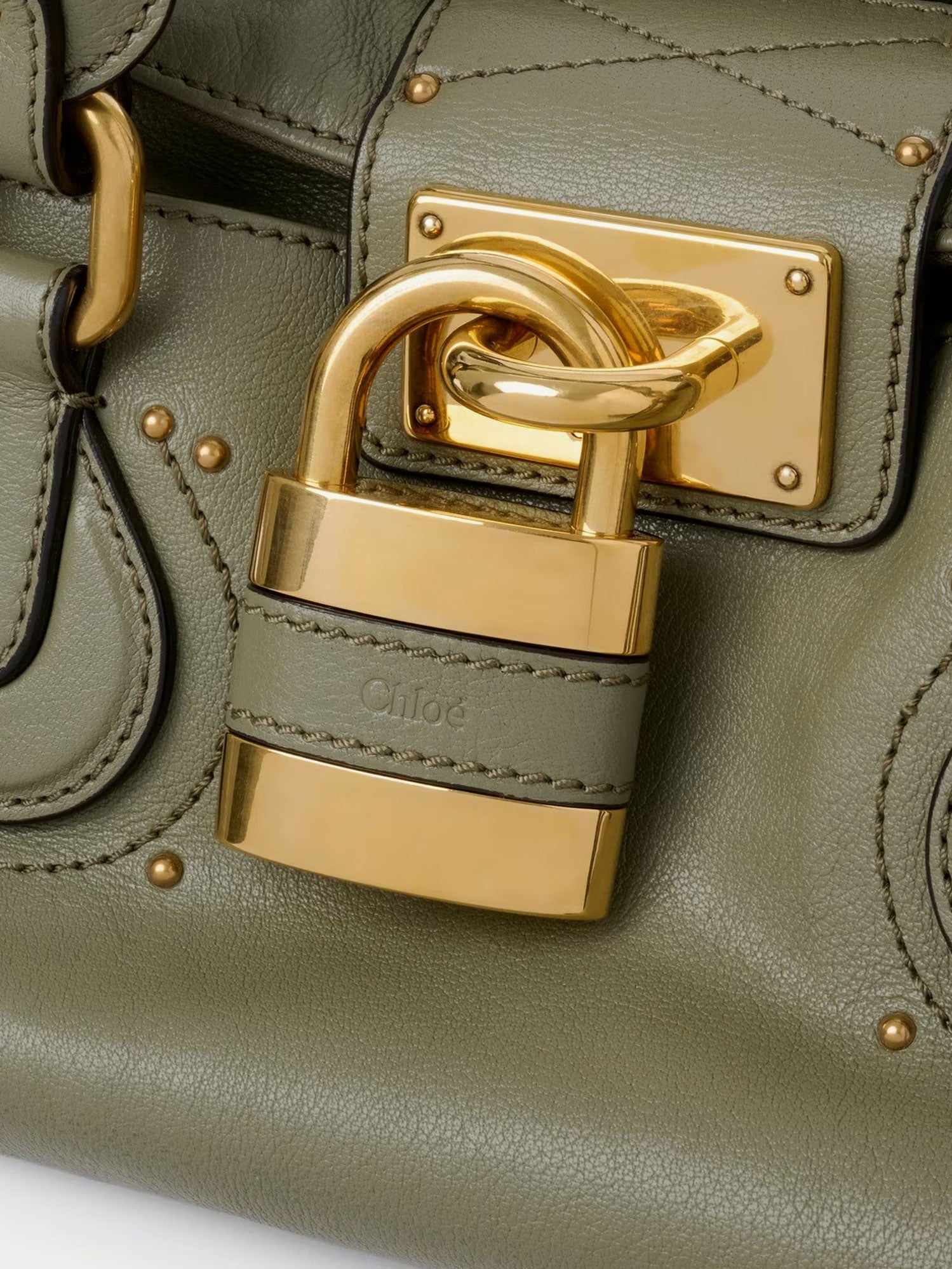 Chloe' Paddington Leather Shoulder Bag