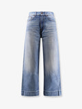 Chloe' Stone-Washed Denim Jeans