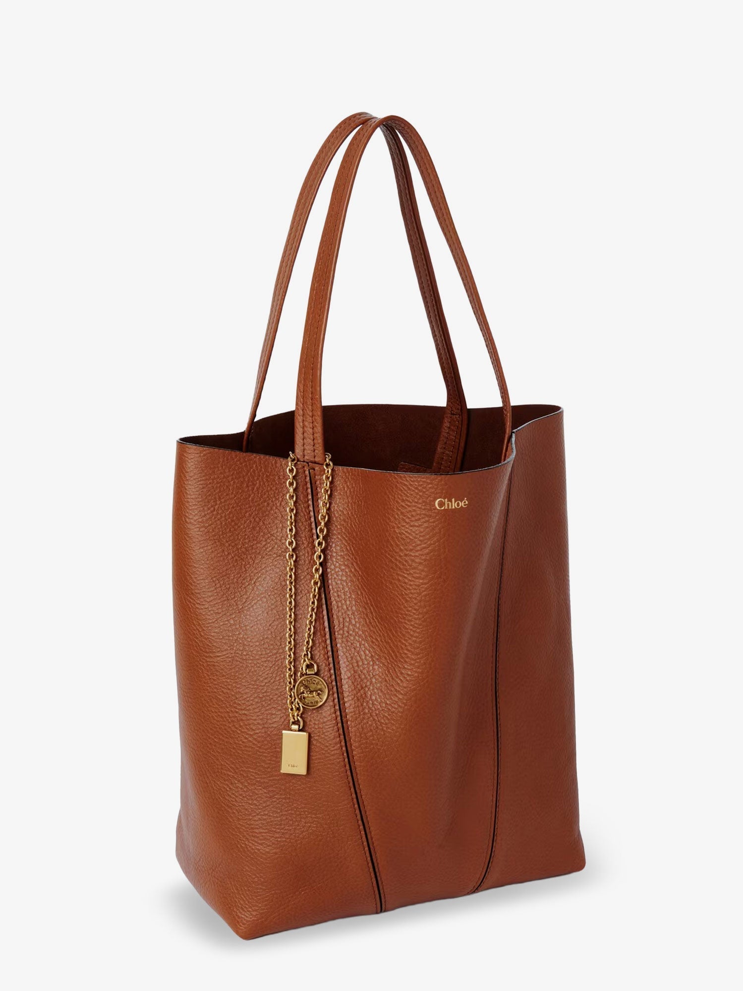 Chloe' Chloé Spin Leather Shoulder Bag